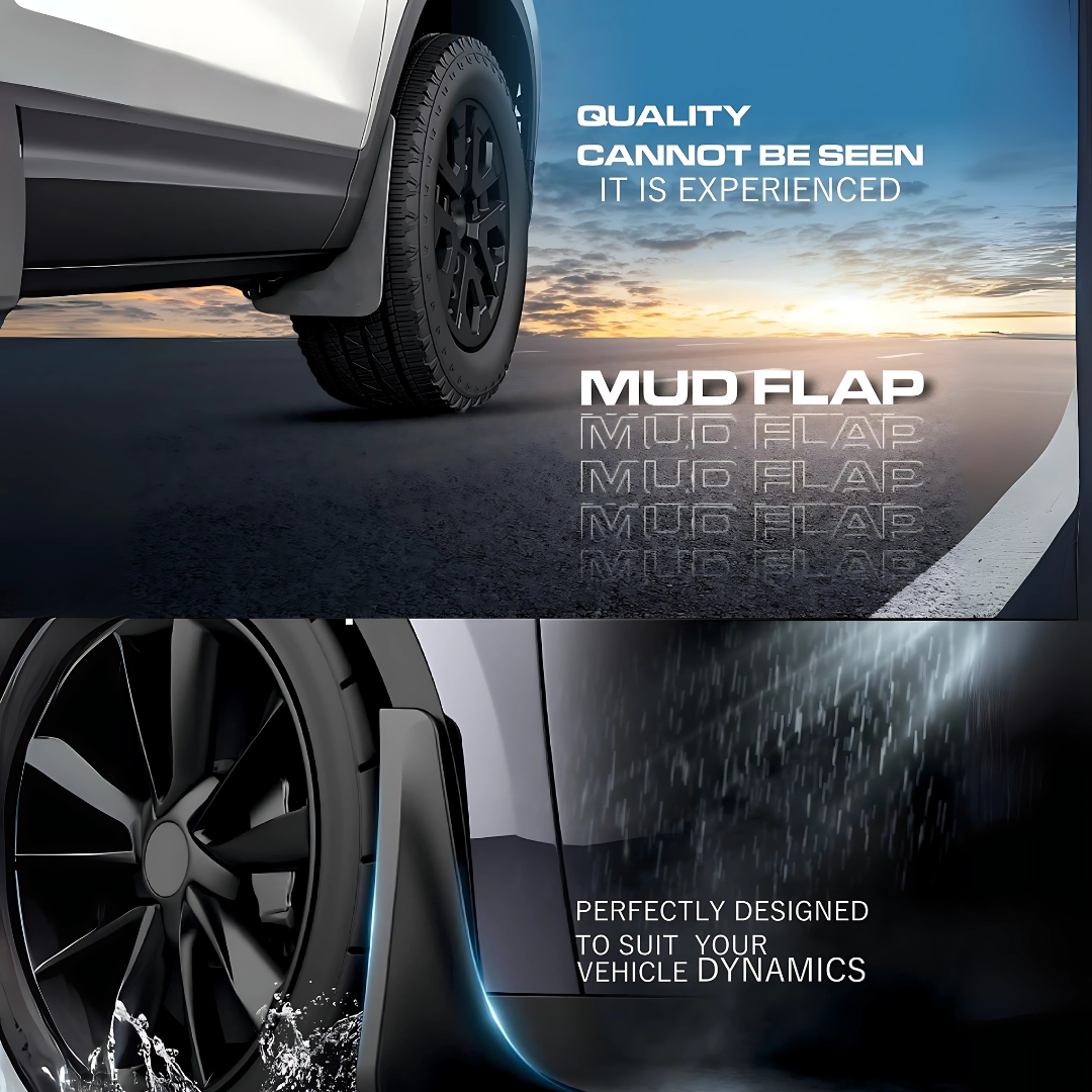 MGT ABS Mud Flaps for Hyundai Accent – Custom Fit Splash Guards (All Year Models)