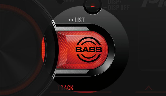 Pioneer MVH-S239BT bass boost key for instant deep bass enhancement
