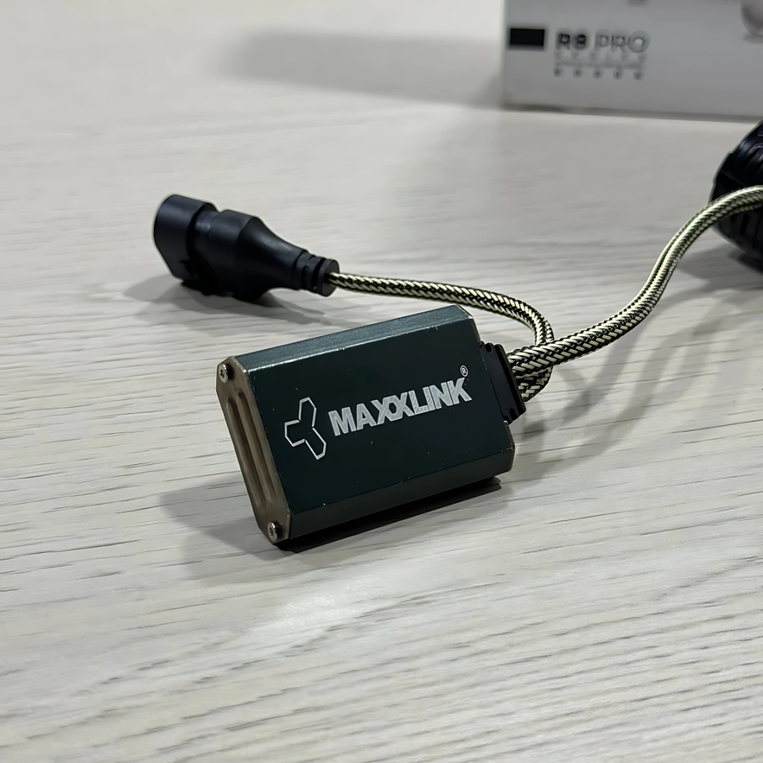 Maxxlink LED Driver Module with Braided Cable – R8 Pro Series Power Supply for H27 LEDs
