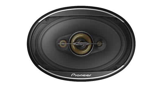 Pioneer TS-A942FH 4-Way Coaxial Oval Car Speaker with full covered grille for durability