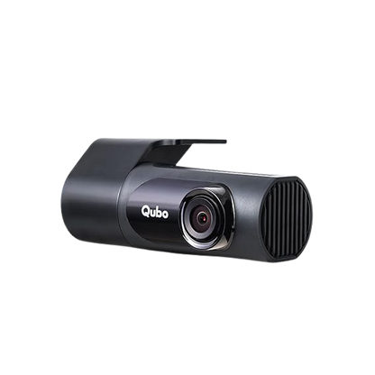 Qubo Car Dash Cam Pro X 2K (1296p) – 3MP CMOS, 360° Cabin View, Wi-Fi, Super Capacitor | Made in India | Space Grey