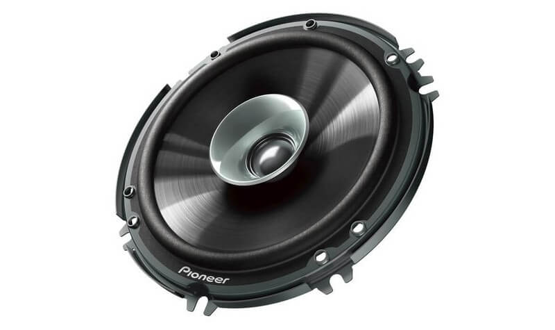 Pioneer TS-G1610S-2 6-inch dual cone car speaker with high rigidity PP cone for impactful bass and clear vocals
