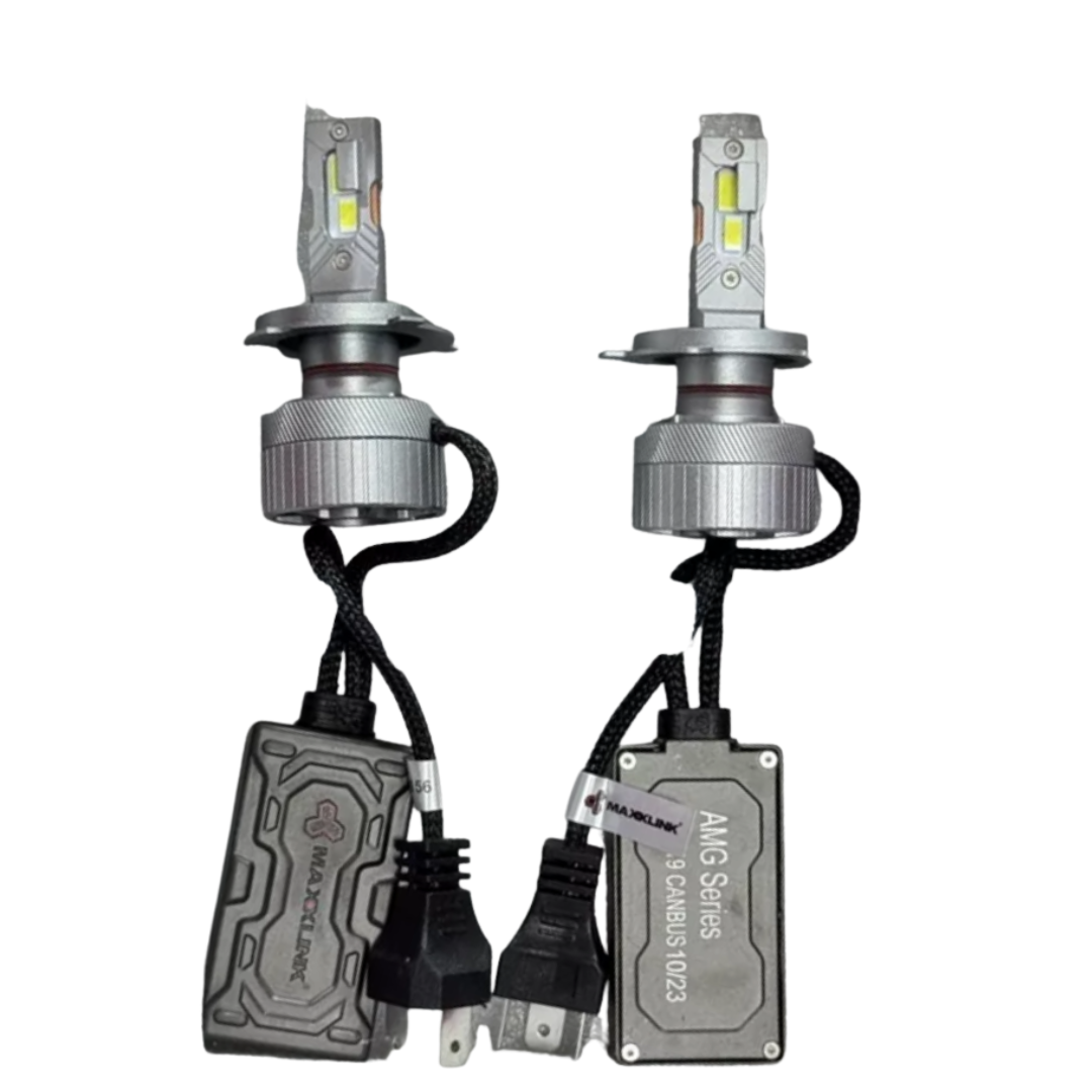 Maxxlink AMG 240W LED Bulbs with Integrated Drivers – Plug-and-Play Setup for Automotive Headlights
