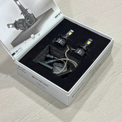 Maxxlink R8 Series H27 LED Kit – Complete Box Packaging with Headlight Bulbs and Driver