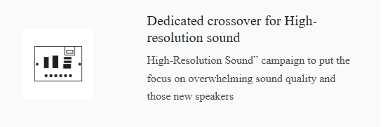 Pioneer TS-V170C dedicated crossover ensures balanced high-resolution sound
