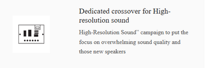 Pioneer TS-V170C dedicated crossover ensures balanced high-resolution sound