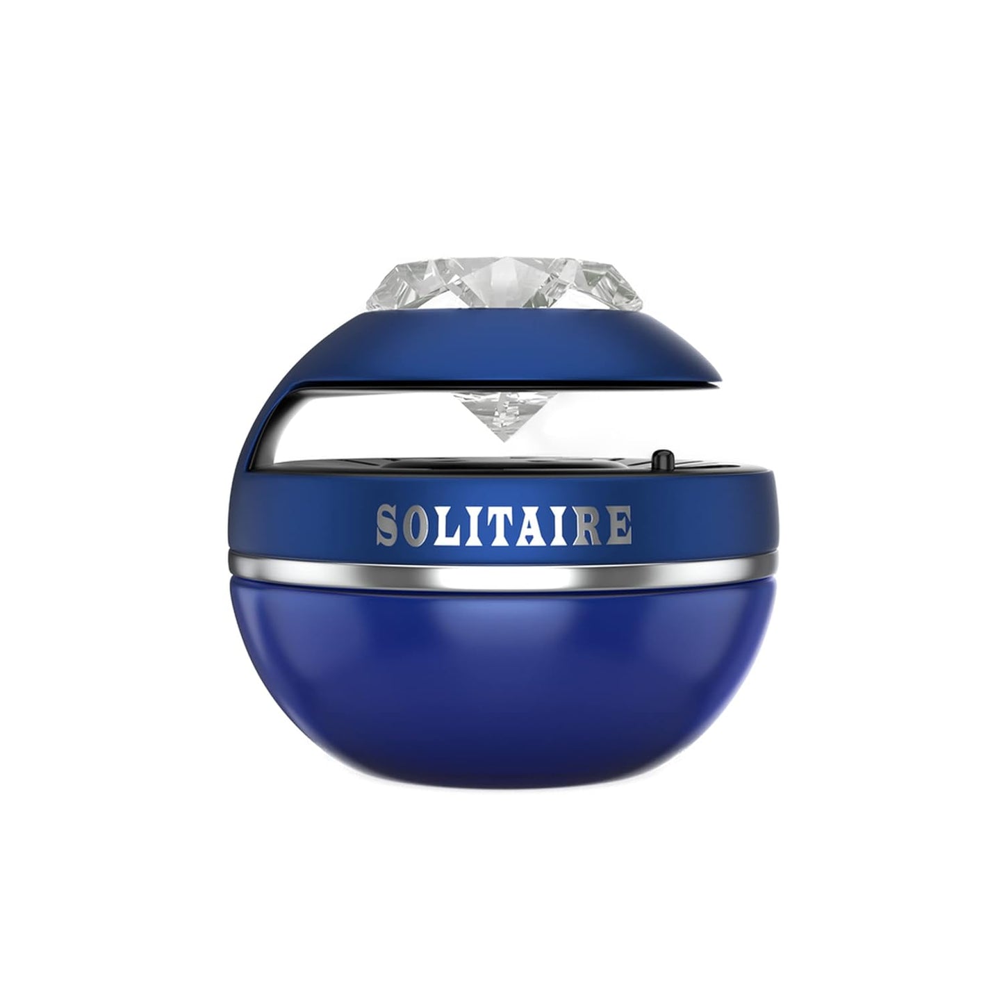 Divine Blossom Solitaire Car Perfume – Long-Lasting Gel Air Freshener with Premium Fragrance in Elegant Glass Bottle (40g)