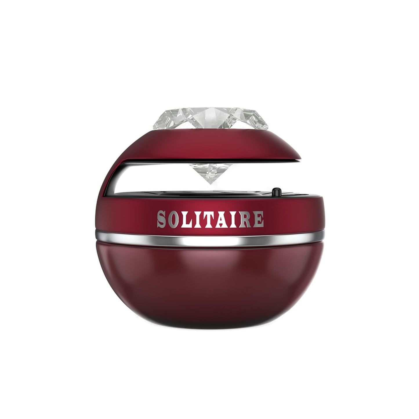 Divine Blossom Solitaire Car Perfume – Long-Lasting Gel Air Freshener with Premium Fragrance in Elegant Glass Bottle (40g)