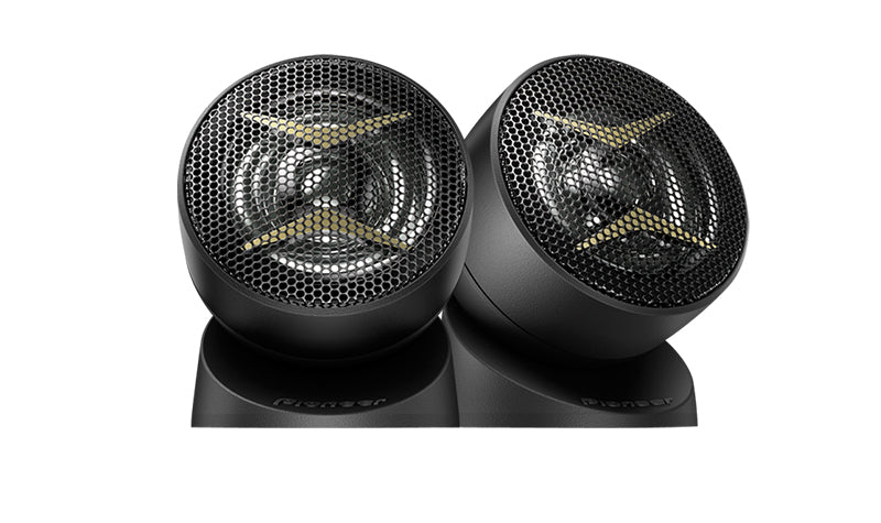 Pioneer TS-J170C balanced dome tweeters designed for precise high-frequency sound reproduction
