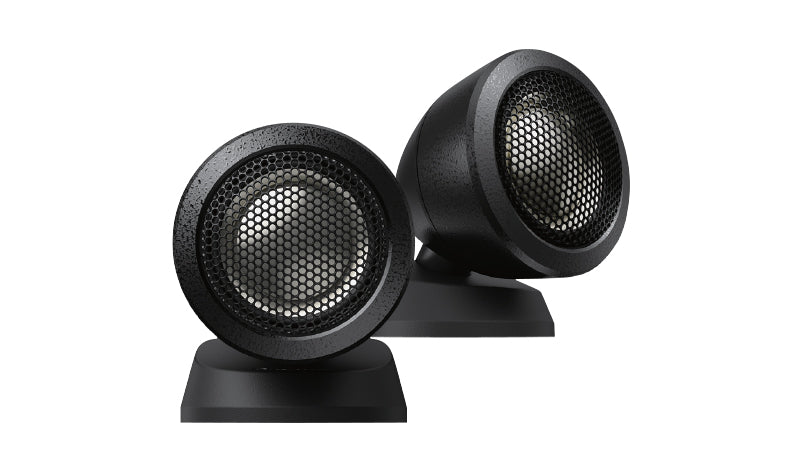 Pioneer TS-V170C balanced dome tweeters for crisp and clear high frequencies