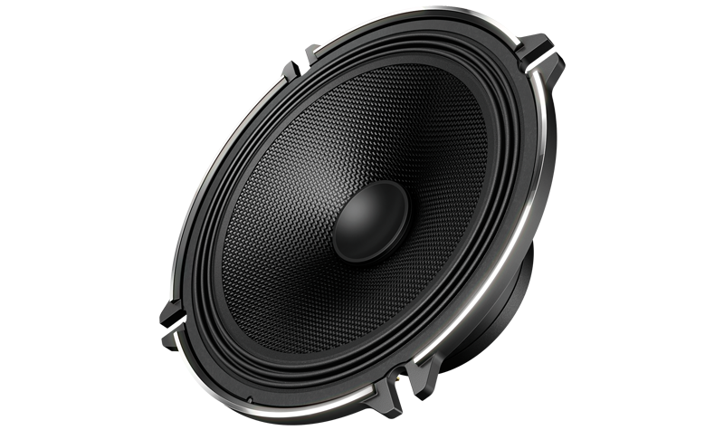 Pioneer TS-V170C dual-layer carbon fiber woofer cone for deep bass
