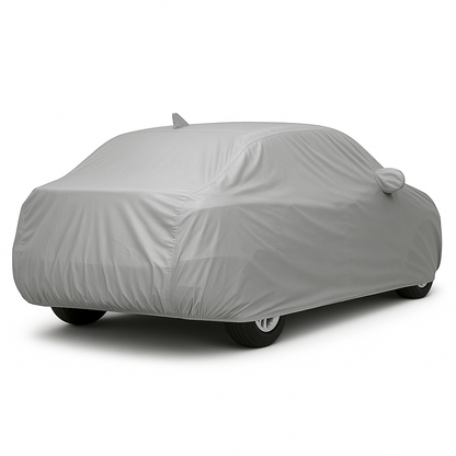 Grey Waterproof Car Body Cover for Maruti Suzuki Dzire