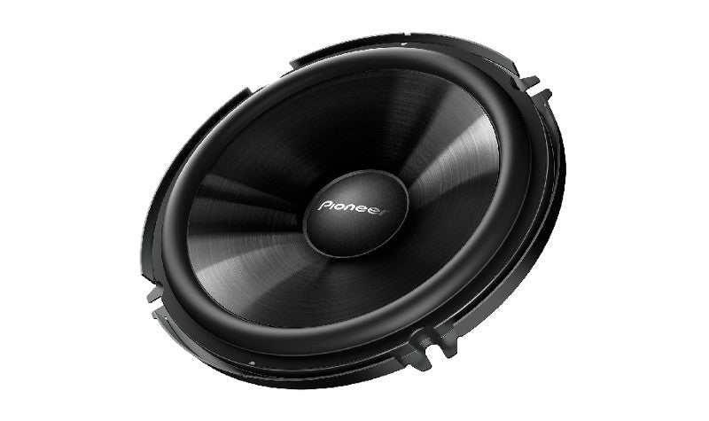 Pioneer TS-C602IN 6.5-inch car speaker with high-rigid IMPP cone designed to produce powerful bass and clear vocals, built for Indian climates