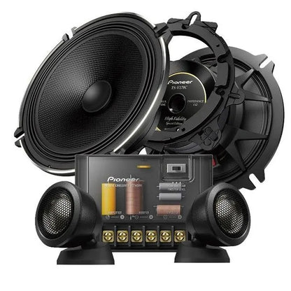 Pioneer TS-V170C component speakers kit with woofers, tweeters and crossover